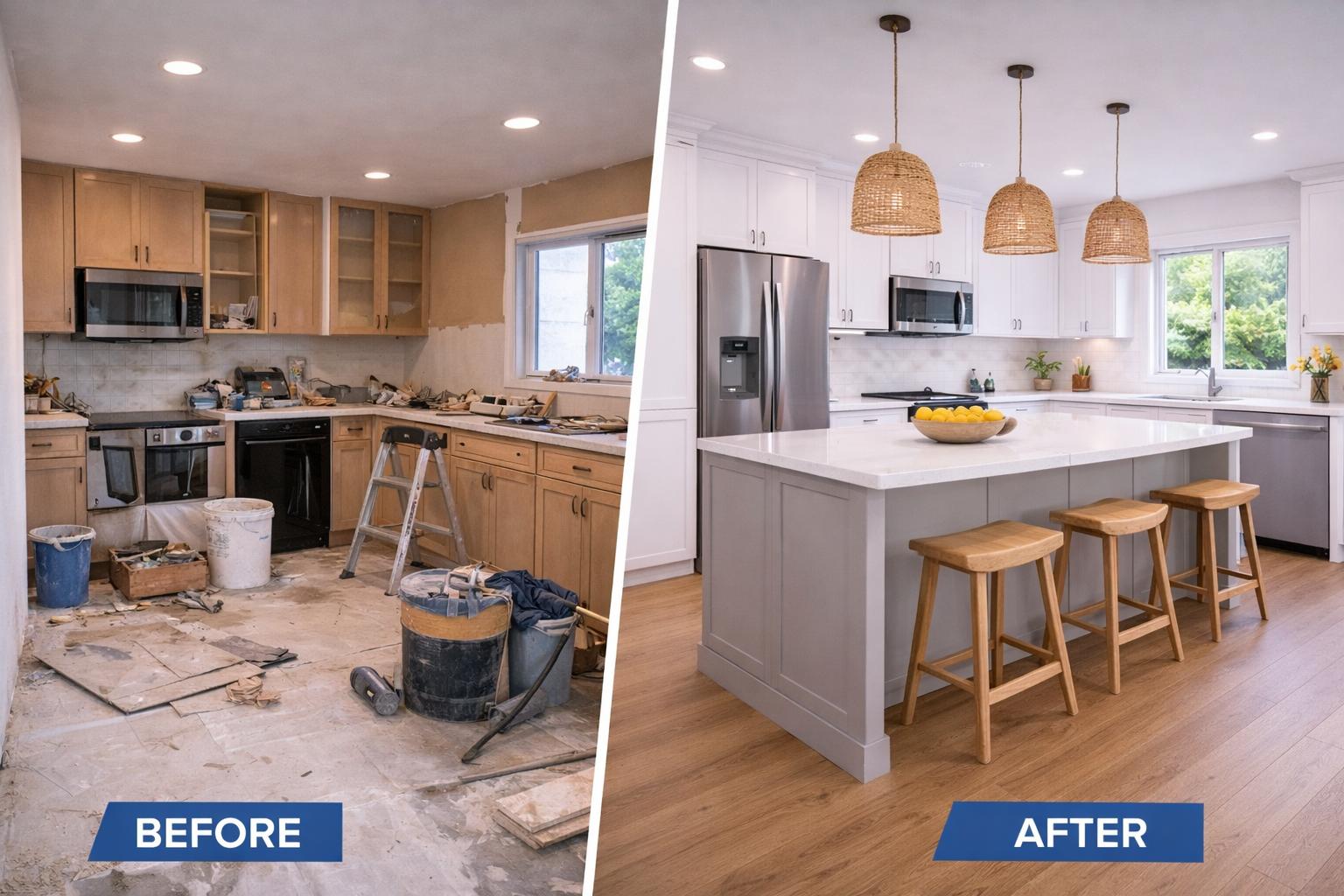 TRAVAUX CUISINE reformas integrales Empuriabrava